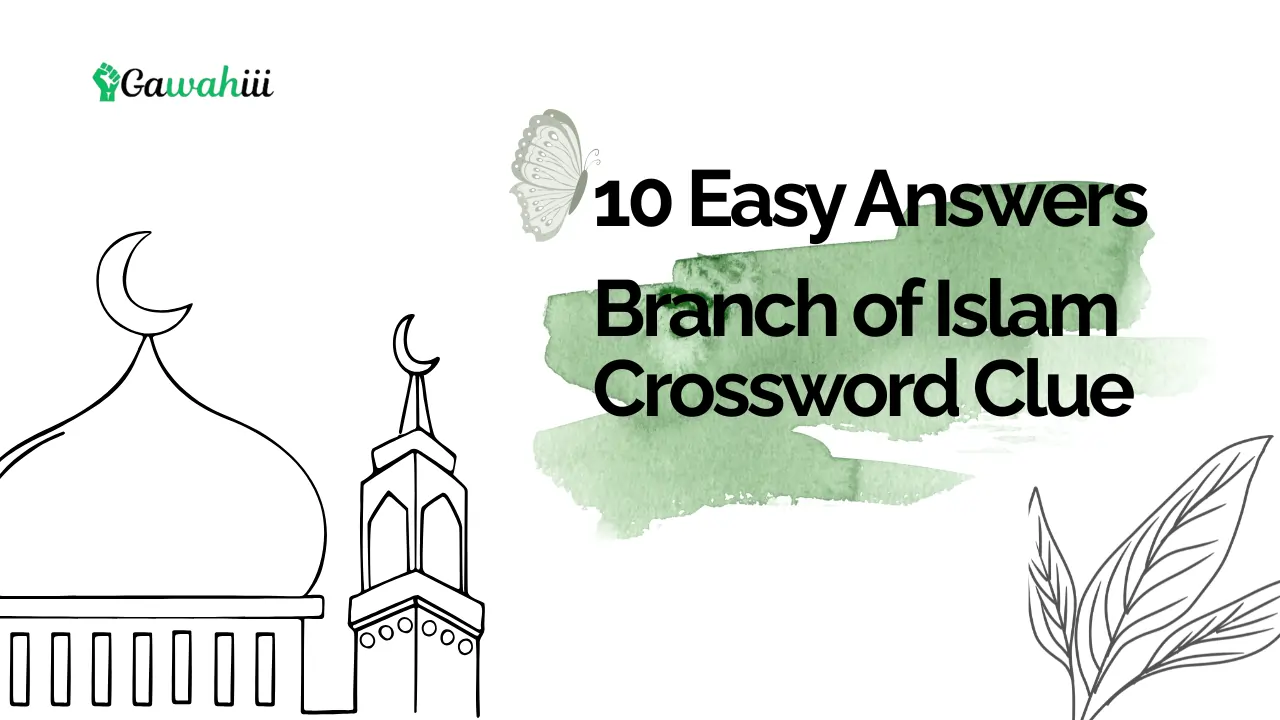 Branch of Islam Crossword Clue: