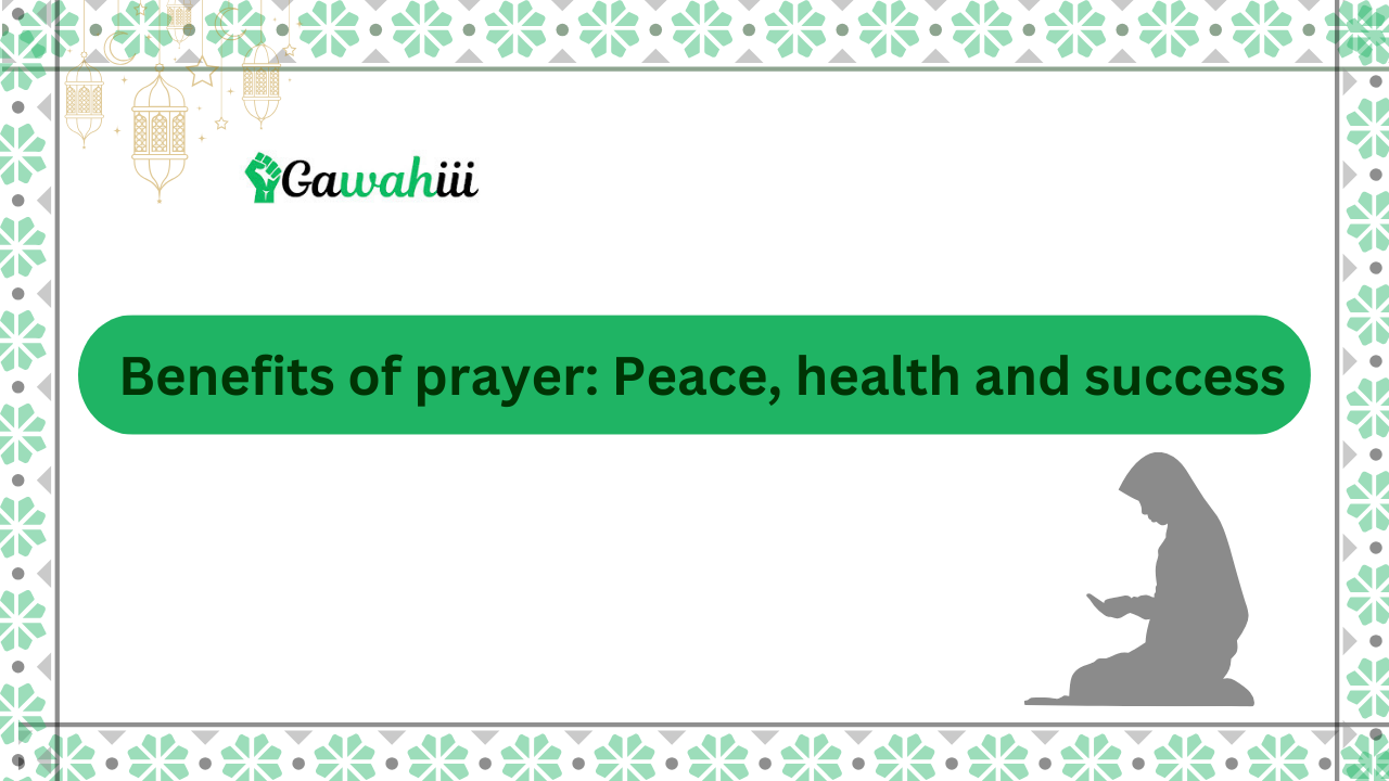 benefits of prayer