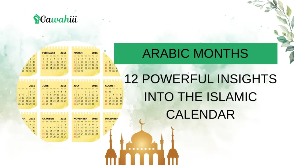 Arabic Months