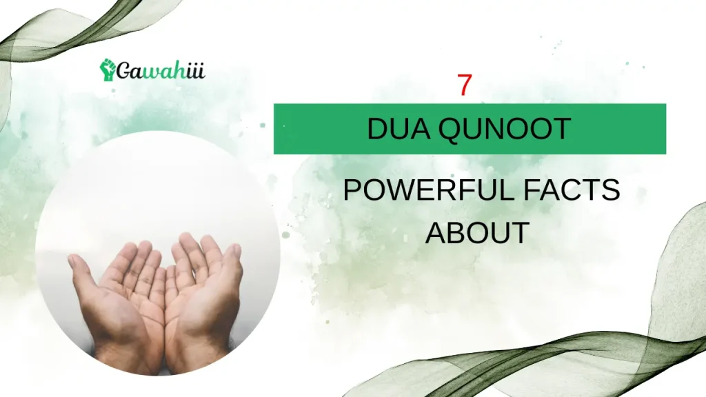 Dua Qunoot