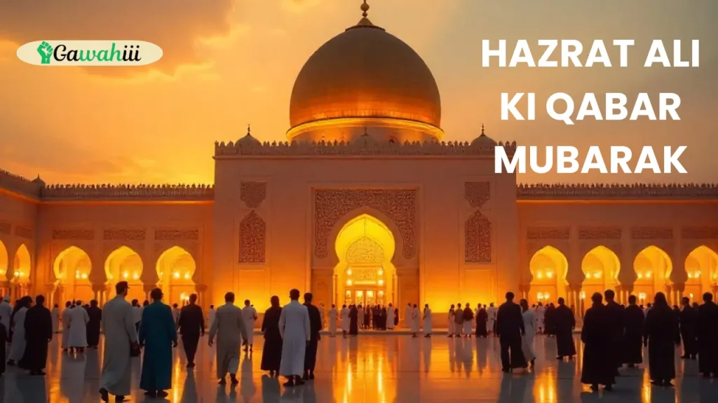 hazrat ali ki qabar mubarak
