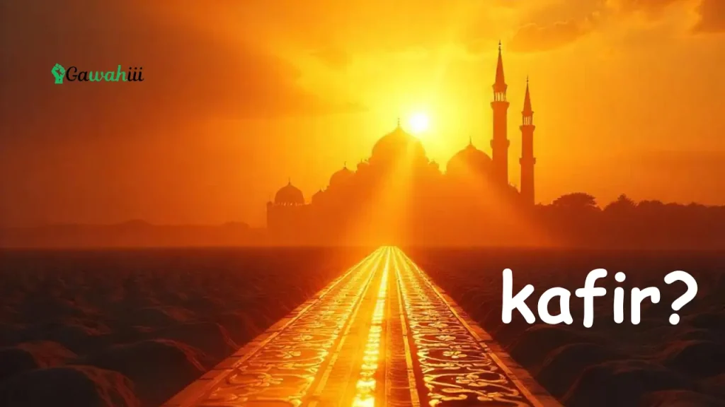 kafir meaning muslim