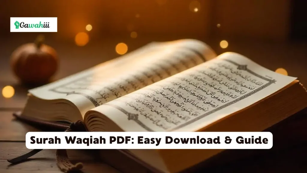 surah waqiah pdf
